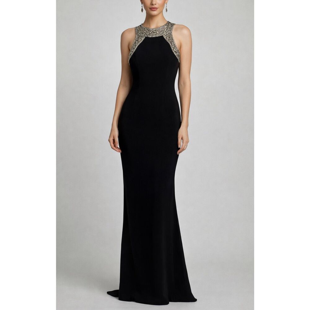 B’zar Vintage Beaded Gown